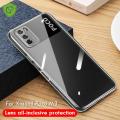 For Xiaomi Poco M3 Camera Protection Premium Silicone Case Crystal Clear Soft TPU Ultra-Thin Transparent Flexible Protective Mobile Phone Back Cover. 