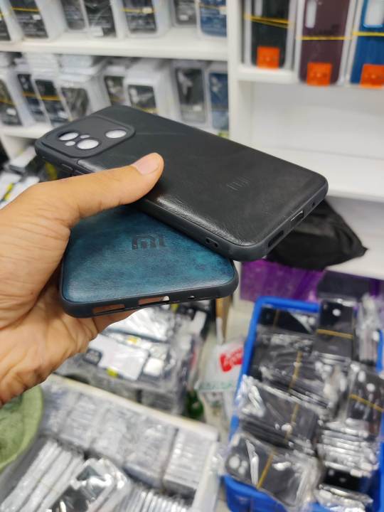 For%20Redmi%2012C%20/%20Poco%20C55%20Soft%20Artificial%20Leather%20Cover%20-%20Image%203