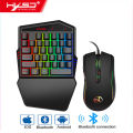 HXSJ K88 BT 4.2 Keyboard Mouse Combo  35-Key Keyboard Wired Gaming Mouse 3200DPI 7 Buttons L-ED Optical Computer Mouse Mice. 