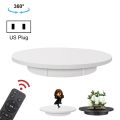 (NEW) 42cm Electric Rotating Display Stand Video Shooting Props Turntable, Load: 100kg, Plug-in Power, US Plug.