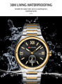 CURREN 8471 Mens Fashion Casual Quartz Watch Stainless Steel Auto Date Reloj Luminous High Quality Waterproof Business Watch for Men.