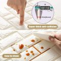 MSB Self-Adhesive 3D Foam Wallpaper Premium Quality For Home Office Restaurant Self Install.