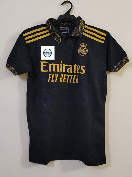 REAL MADRID half sleeve 2023-24 season Premium Quality jersey-EMBROIDERY