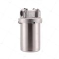 5inch Prefilter 304 Stainless steel hot water filter housing DN15 DN20 DN25 for high temperature high flow water filter housing. 