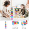 Bear Stacking Cups Kids Training Game Toy Stackable Counting Toys Nesting Children Gift Parent Interactive Plaything Infant.