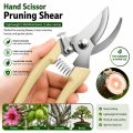 Heavy-Duty Precision Garden Shears with Comfort Grip Handles.