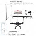 Professional Horizontal Vertical Surround Photography Rotating Stand 360 Panoramic Photo Booth FliP Video Table. 