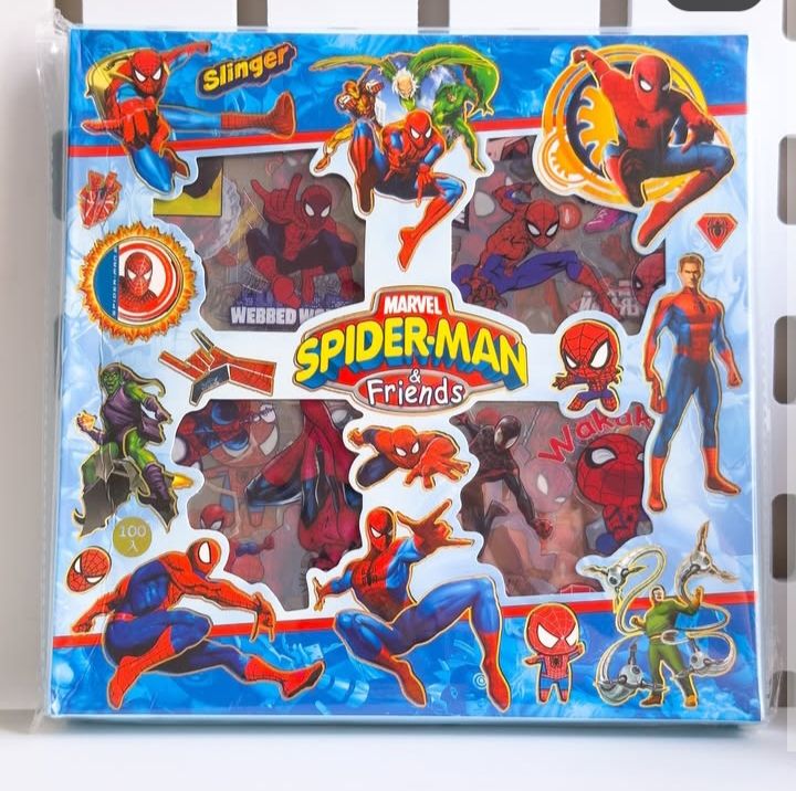 Spider-Man waterproof sticker pack of 100 sheets