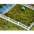 1:100 Detachable Fences Wall HO Scale Building Sand Table Model Train Railway 1M. 