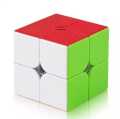 Rubik's Cube Sticker less 2x2 Puzzle Speed Cube. 