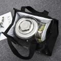 Contracted Style Insulated Lunch Bag, Durable Bento Pouch, Thermal Insulated Lunch Box,Tote Cooler Bag, Lunch Container.