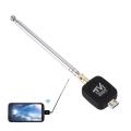 Receiver Digital USB Mini TV Tuner HD Micro DVB-T for Android Phone Tablet HDTV. 