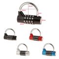 Mini Combination Padlock 5 Digit Number Password Code Dial Combo Lock Gym Locker Drawer Luggage Cabinet Toolbox Door Lock. 