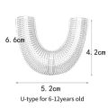 【All Of Me】U C Type Silicone Replacement Brush for Electric Toothbrush 360 Degrees Automatic Adult Kid Children Tooth.