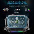 LIGE Flashing Light Smart Watch For Women Men Bluetooth Calling Sports mode Sleep Monitoring Waterproof Smartwatch watches women.