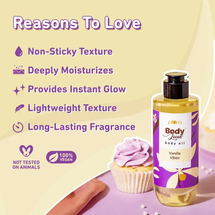 Plum%20BodyLovin'%20Vanilla%20Vibes%20Body%20Oil%20Intense%20Moisture%20&%20Instant%20Glow%20Long%20Lasting%20Warm%20Vanilla%20Fragrance%20Non-Greasy%20&%20Lightweight%20Soft%20&%20Nourished%20Skin%20For%20Dry%20To%20Very%20Dry%20Skin%20-%20200ml%20-%20Image%203
