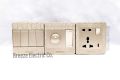 Wener Gang Switch Standard Value Pack: 4 Gang+ Fan Dimmer+13A 5 pin Multi Socket+3 gang Plastic Back Cover..