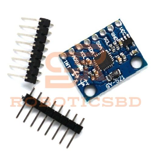 MPU6050 Gyro Sensor Module | 6DOF Accelerometer & Gyroscope | Arduino, ESP32, ESP8266 & Robotics Compatible