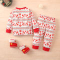Baby Boys Girls Matching Christmas Clothes Red Deer Top T Shirt Baby Girl Pajamas 3-6 Months Sunflower Baby Blankets for Girls.