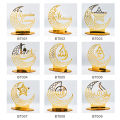 Eid Al-fitr Festival Acrylic Ornaments Premium Ramadan Decoration Perfect Gifts For Home Islamic Muslim Party Moon Decor. 