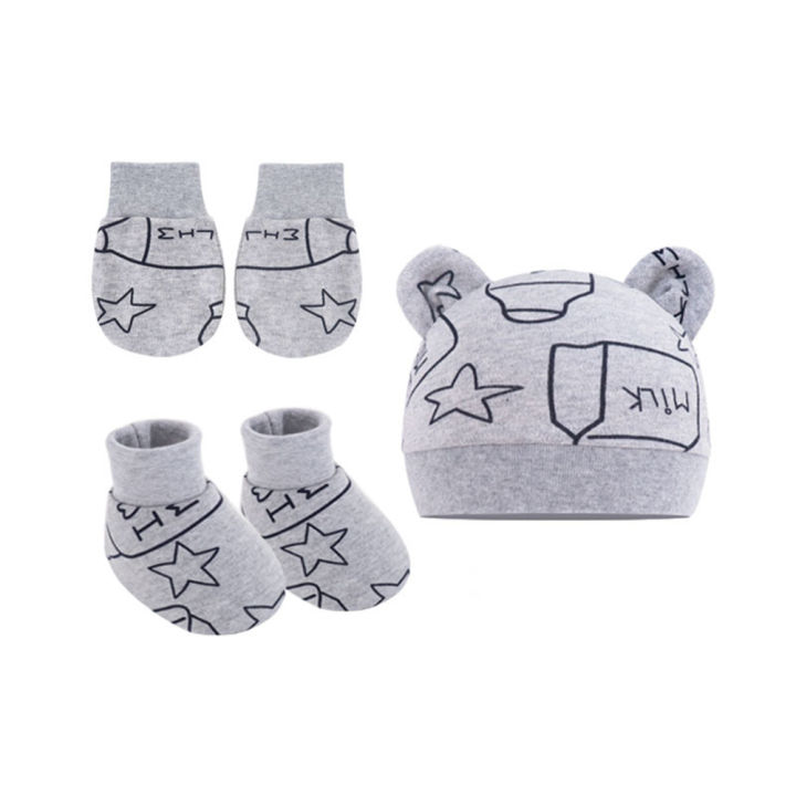 GC%203%20Pieces%20Newborn%20Baby%20Warm%20Cap%20Gloves%20Shoes%20Set%20Infant%20Cartoon%20Cotton%20Beanies%20Hat%20Mittens%20Set%20-%20Image%207