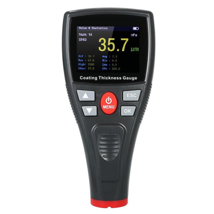 Digital Paint Coating Thickness Gauge Handheld Coatings Thickness ...