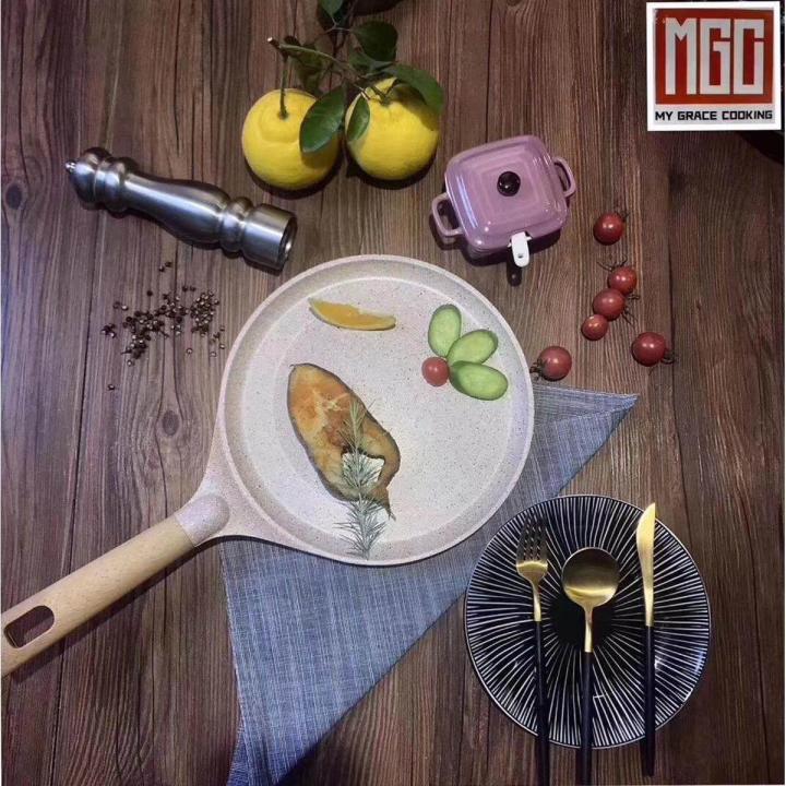 Mgc 24 Cm Granite Coated Non Stick Fry Pan - Electric Chula