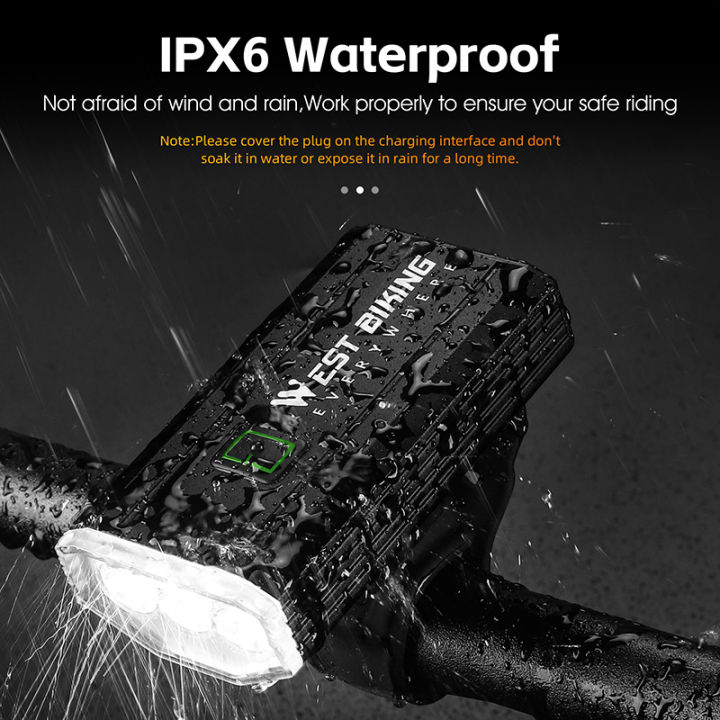 WEST%20BIKING%201500LM%20Bike%20Light%20Multiple%20LEDs%20Bicycle%20Headlights%20Battery%20Indicator%20IPX6%20Waterproof%20Cycling%20Light%20WIth%20Double%20Mount%20-%20Image%203