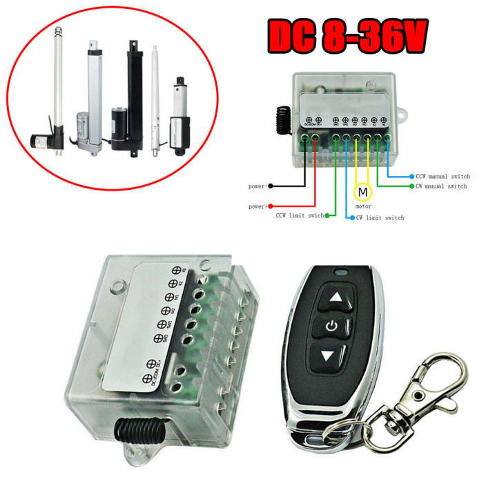 8-36V DC DC reverse Actuator motor forward Motor for motor control actuator control remote switch motor controller linear