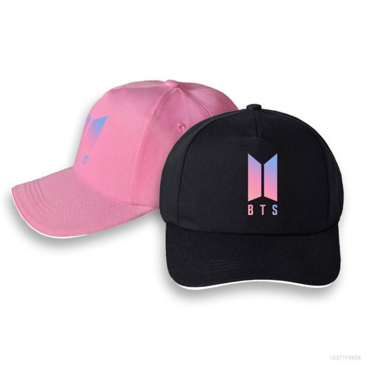 Kpop BTS BT21 Baseball Cap for Women Sunhat Peaked Cap for Girl Outdoor All Match Fashion Unisex Sports Korean Style Sun Protect