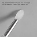 1pcs Nail Art Silicone Applicator Magic Mirror Powder Aurora Wipe Sequins Eye Shadow Manicure Tool Multi-Function Lip Brush.