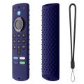 【Xiaofeng】ph Silicone Remote Protective Case In Dark Shockproof Luminous Controller Sleeve With Lanyard For All-new Amazon Fire TV Stick 4K 2023 Remote Controls. 