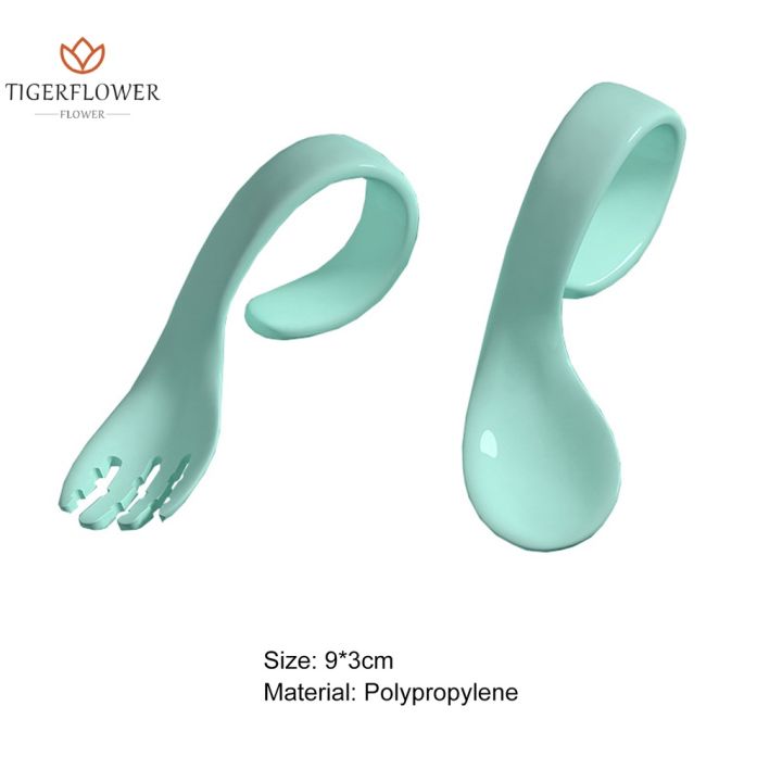 %5BMangmang%20Shop%5D%20Safety%20Learning%20Spoon%20Fork%20Heat-Resistant%20Bendable%20Soft%20Self-Feeding%20Easy%20To%20Clean%20Children%20-%20Image%206
