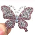 Jibz for Croc Shoe Charms 9 Style of Decorations Butterfly Swan Crown Metal Alloy Accessories with Buttons. 