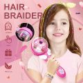 Children Automatic Hair Braider Set Electric Braiding Hairstyle Tool Twist Knitted Machine Kids Toy Girl Gift Hair Styling Tools.