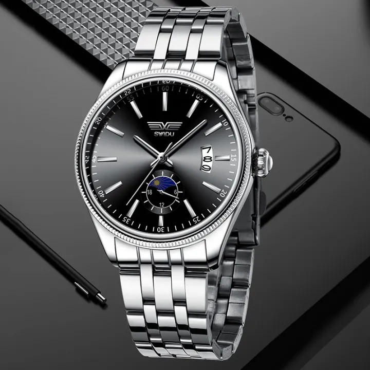 Swidu%20Men'S%20Business%20Calendar%20Quartz%20Watch%20Swi-028%20-%20Image%206