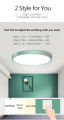 Modern Led Ceiling Light Super Bright Ceiling Lamp 20W 30W Surface Mounted Ceiling Lightings Fixture for Home Living Room Bedroom Corrdior Kitchen Monochrome Light Three-tone Light. 