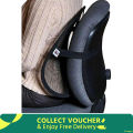 Seat Back Support for Office Chair - Black. 