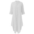 Sexy & Elegant Midi Shirt Dress for Women – Perfect for Summer & Beach Days.