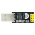 1PCS USB to ESP8266 module ESP-01 ESP-01S USB adapter board wireless communication microcontroller development.