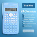 Multifunctional Scientific Calculator Student Simple Portable Big Screen Function Calculator Stationery School Office Supplies. 