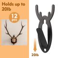 8 PCS Deer Skull Hooks Deer Hanger Antler Style Mounts Deer Skull Hanging and Mounting. 