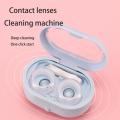 Small And Portable Care And Storage Mei Tong Glasses Cleaning Box Ultrasonic Cleaning Machine Contact Lens Cleaning Box. 
