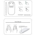 Rechargeable Wireless Bluetooth Magic Mouse 3 For Apple Mac Book Macbook Air Pro Windows Ergonomic Design Multi-touch 5.0BT.
