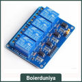 Arduino 4 channel relay module 4-channel relay control board with optocoupler. Relay Output 4 way relay module. 