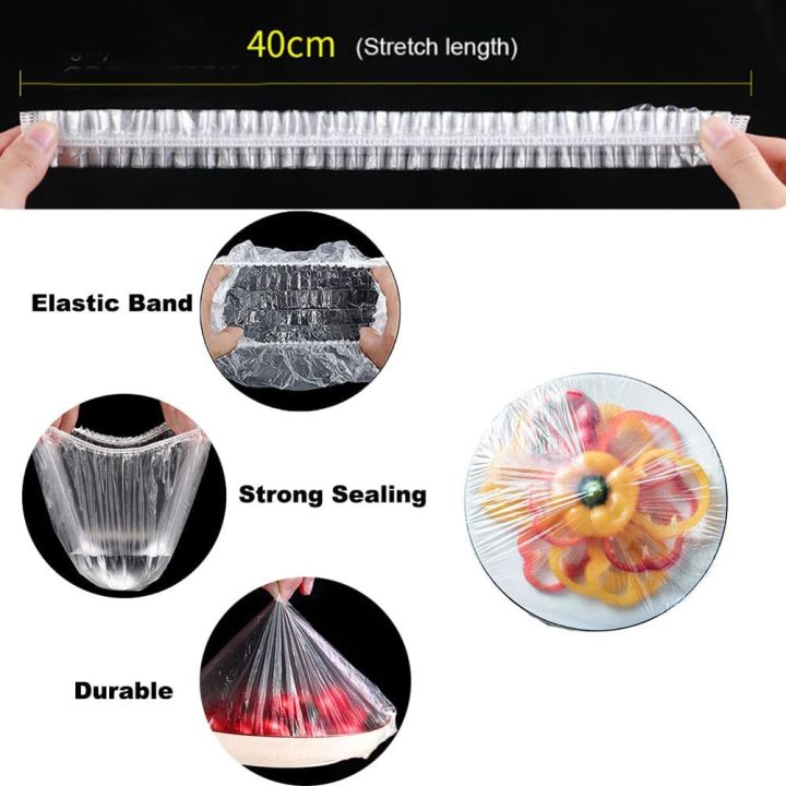 100pcs%20Disposable%20Food%20Cover%20Plastic%20Wrap%20Elastic%20Food%20Lids%20For%20Storage%20In%20The%20Kitchen%20Nylon%20Packaging%20Bags%20Bags%20For%20Women%20-%20Image%204