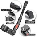 Mountain Bike Bicycle Side Kickstand Kick Stand Aluminium Alloy Adjustable Universal - Black. 