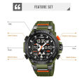 SKMEI 2223 S-shock Sport Watch for Man 3Time Digital Watches Countdown Stopwatch Waterproof Fashion Men's Clock Original. 