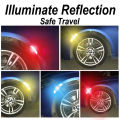Colorful Reflective Sticker Long Service Reflective Car Decal High Quality Stickers for Car Mudguard Reflective Stickers. 