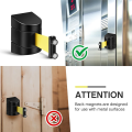 16.4Ft Magnetic Retractable Wall Barrier Wall Mount Crowd Control Safety Belt with ABS Case. 